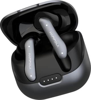 HAPIPOLA SERENE (ANC) in Ear Wireless ANC Earbuds (TWS), Massive 40Hrs Playtime with Speed Charge, Customizable Bass