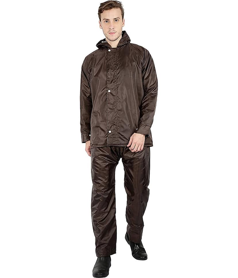 Goodluck Raincoat Set - Black