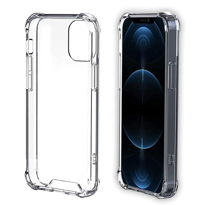 Faircost for iPhone 12 Mini Back Cover Shockproof (Silicon| Transparent) view 4