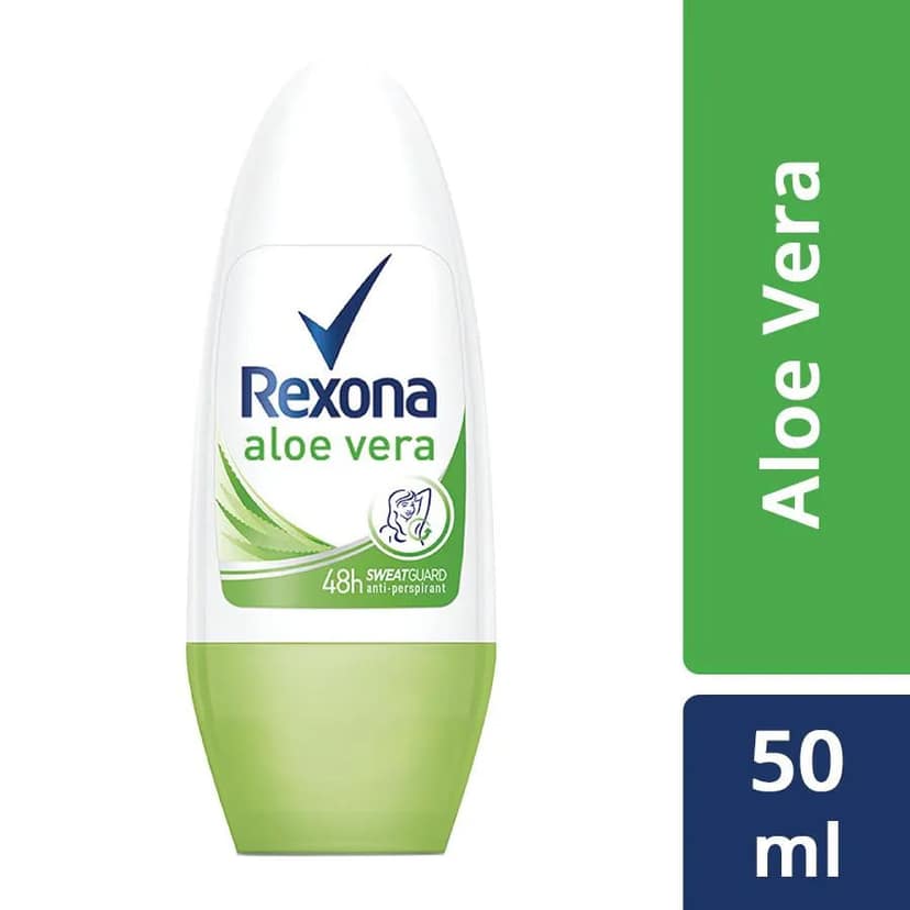 Rexona Underarm Odour Protection Roll On - Aloe Vera, 50 ml
