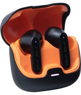 Life Like Z40 With 60H Playtime, Fast Charging, ENC Mic, 10 mm Rich Bass Drivers,Bluetooth 5.3 Ear Buds TWS - Black