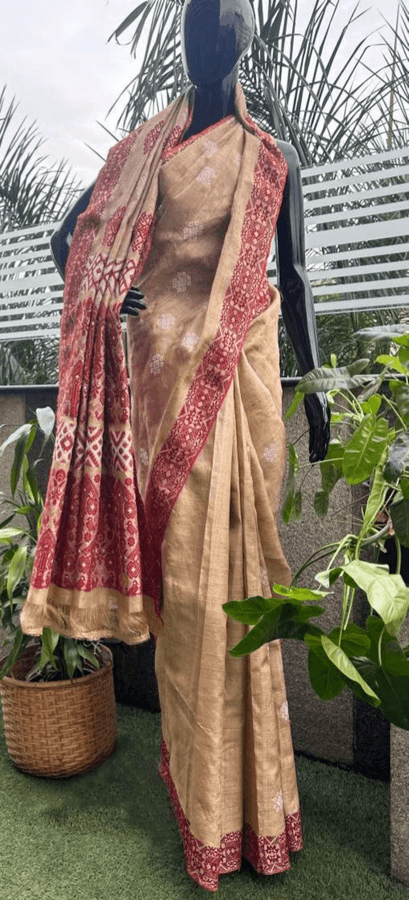 Muga Saree 5.5 mtr with 1mtr. Blouse