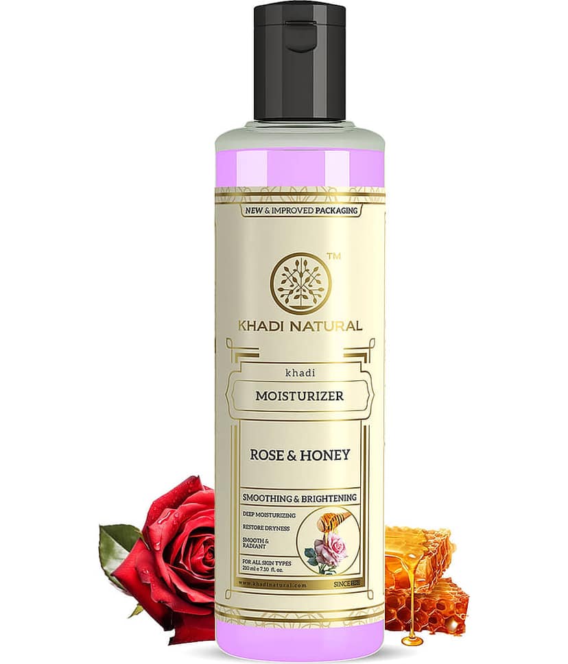 khadi natural Moisturizing Lotion For All Skin Type 210 ml ( Pack of 1 )