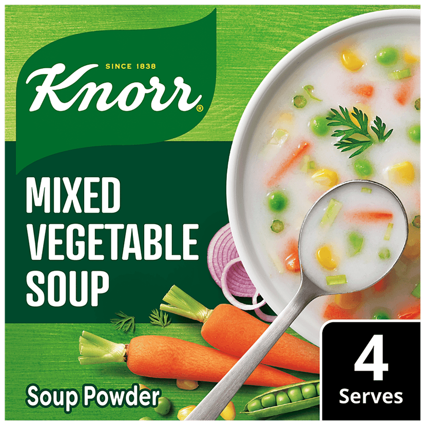 Knorr Mixed Vegetable Soup - No Added Preservatives, 40 G