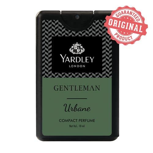 Yardley London Gentleman - Urbane Compact Perfume For Men, 18 ml
