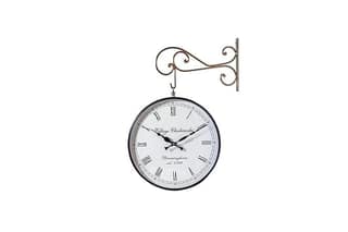 Nikhil Art Wood Roman World Wall Analog Clock Antique Hand Painted Clock For Bedroom Living Room Home And Office