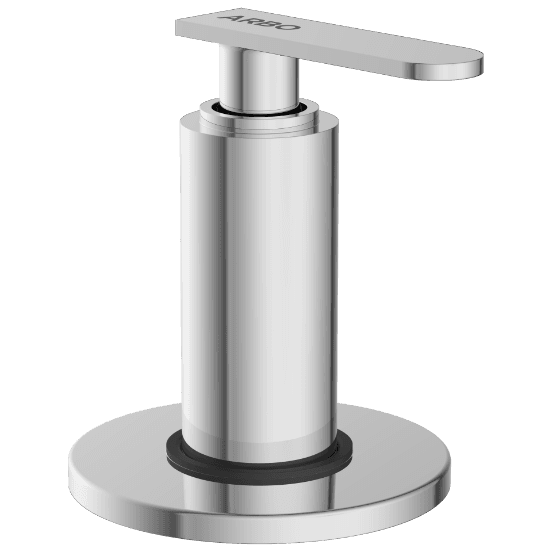 IX-2840 Exposed Part Kit Of Concealed Stop Cock With Fitting Sleeve, Operating Lever & Adjustable Wall Flange