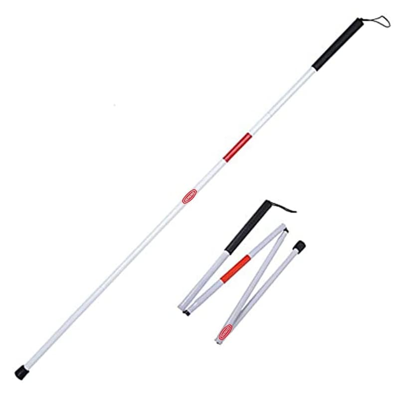 DESCO Blind Cane, Blind Walking Stick Heavy Duty Aluminium view 2