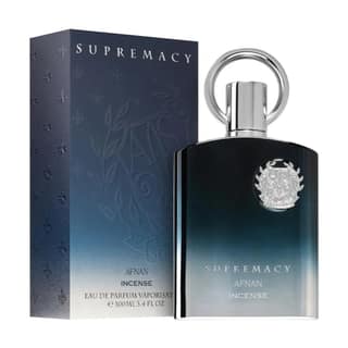 Afnan Supremacy Incense Eau De Parfum 100ml Premium Luxury Long Lasting Rich Woody Amber Smoky Incense Unisex Fragrance