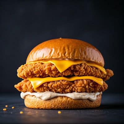 Chicken Double With Cheese
