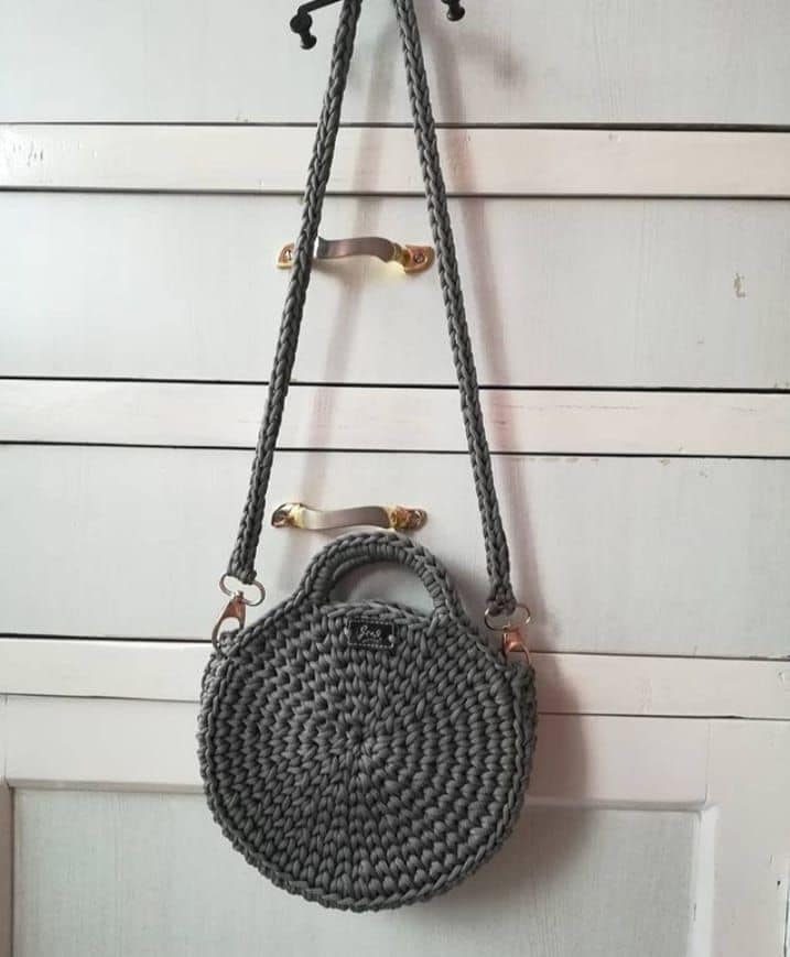 Handmade Crochet Handbag view 2