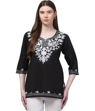 Rayon Short Kurti For Women (Pack of 1)