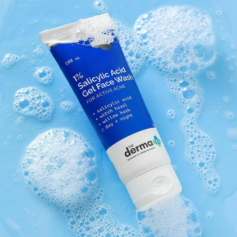 The Derma Co 1% Salicylic Acid Gel Daily Face Wash 100ml