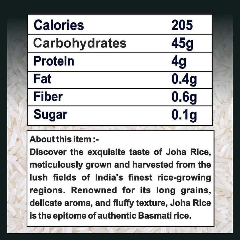 Joha Rice (1 kg) view 3