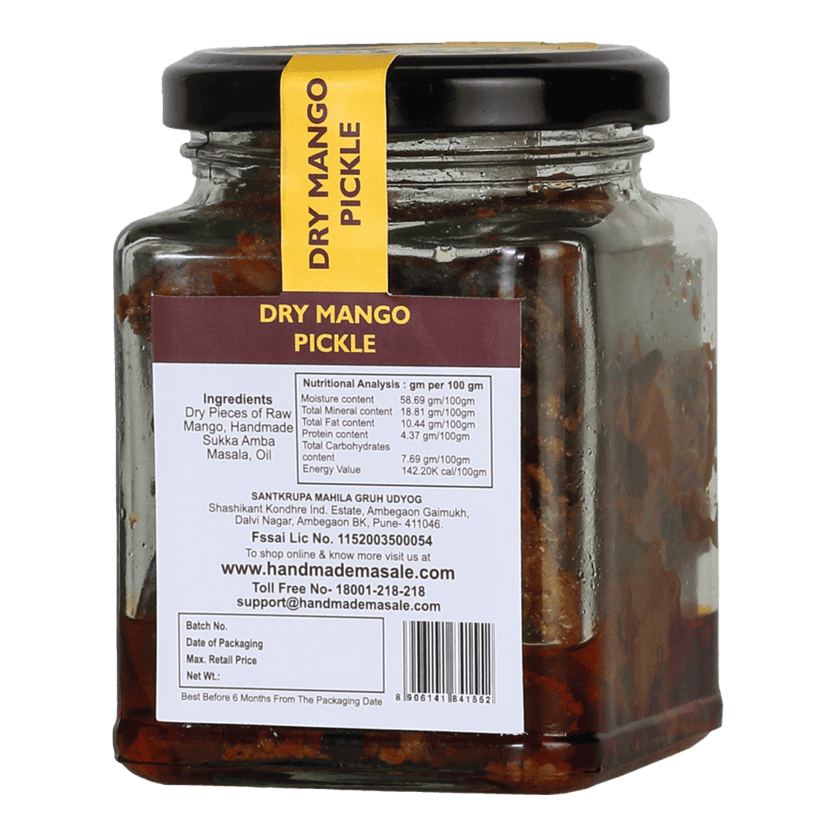 Handmade Masale Authetic Dry Mango Pickle view 4