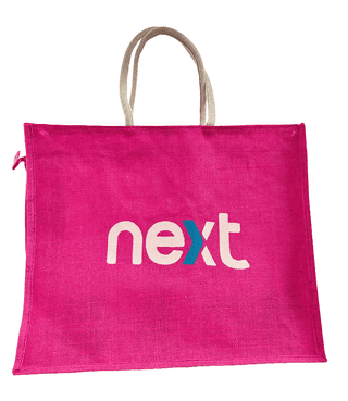 Next Pink Tote Bag - Stylish & Functional