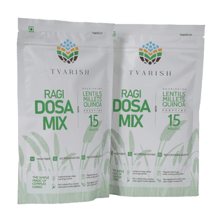 Tvarish Instant Ragi Dosa Mixes (2*200g)