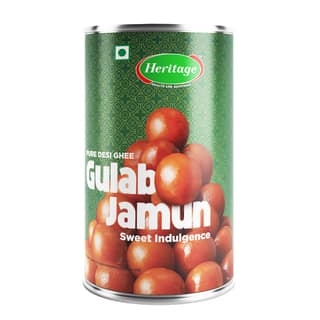 HERITAGE GULAB JAMUN 500 Gms TIN