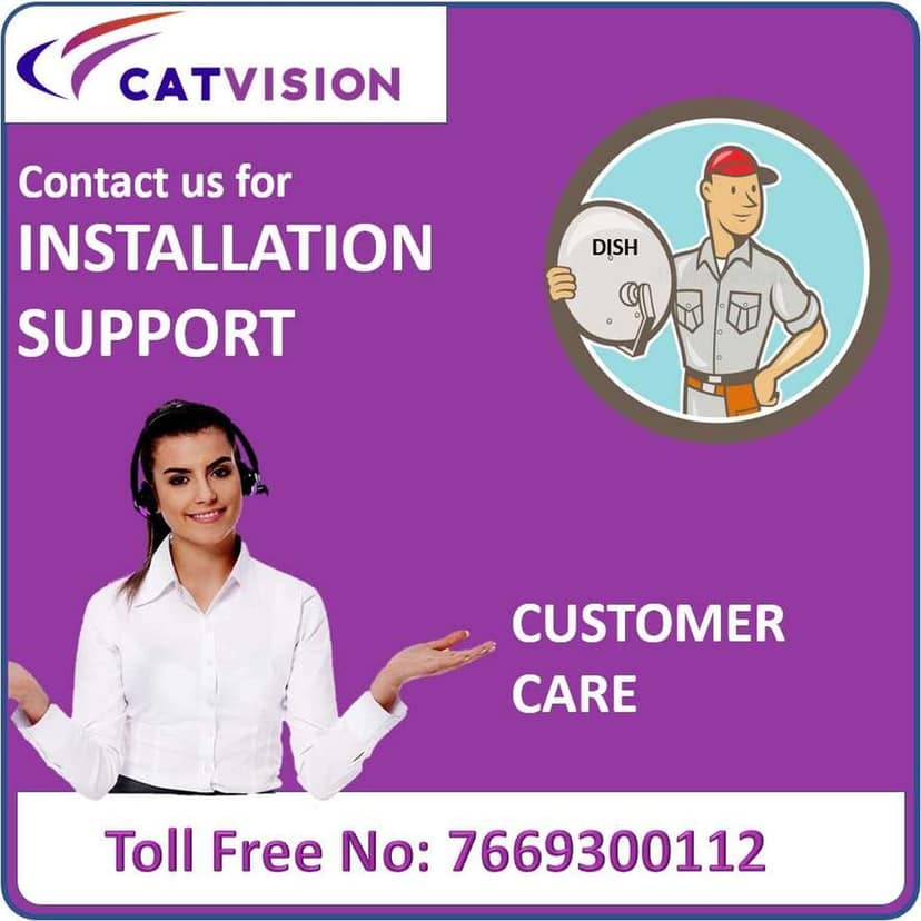 Catvision DD Free Dish DTH MPEG4 HD Set Top Box for 115+ Free TV Channels view 3