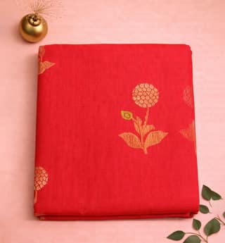 Handloom Chanderi Silk Cotton Saree