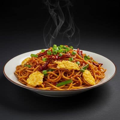 Egg Schezwan Noodles