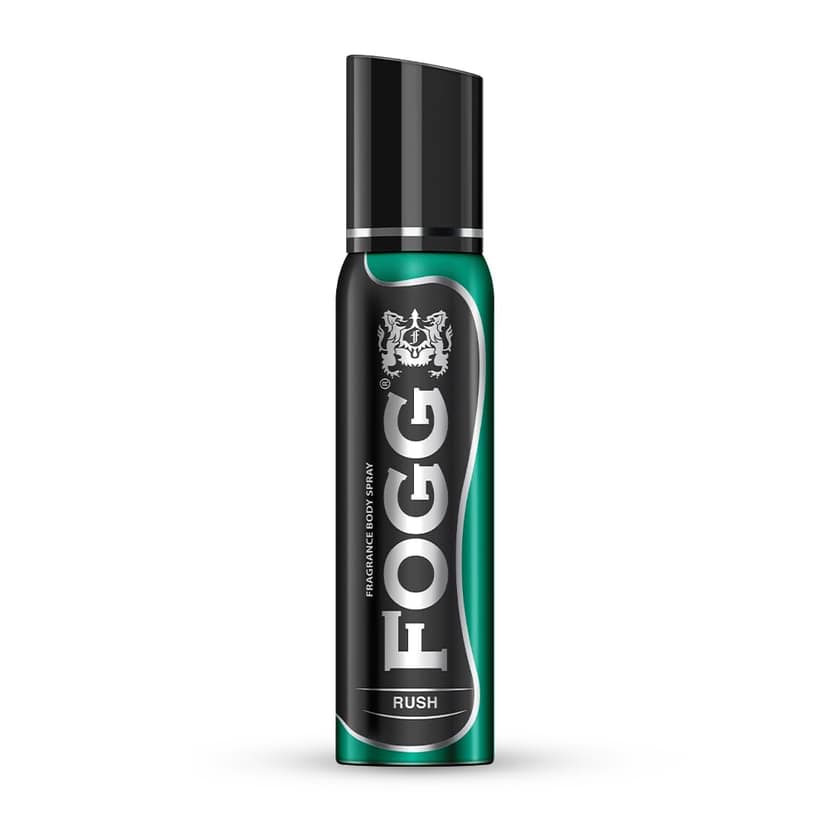 Fogg Rush, No Gas Perfume Body Spray For Men, Long Lasting Deodorant, 150 Ml