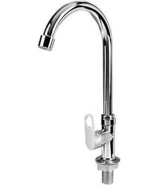 Bathfax Steel Wash Basin Tap (Pillar Cock)