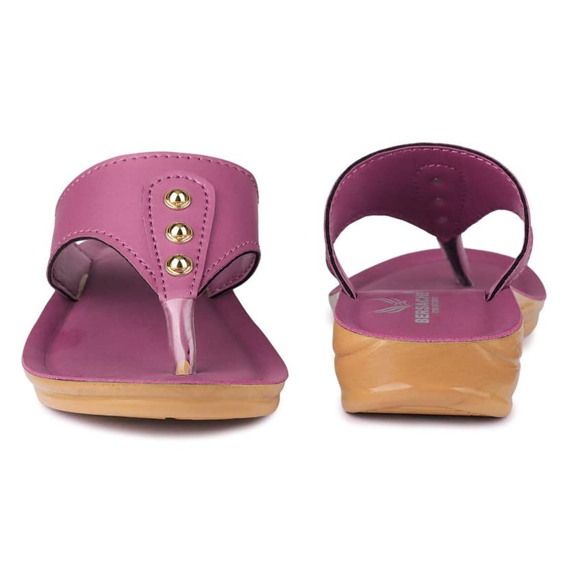 Bersache Extra Soft Classic Casual with Back Strap Regular wear with Ultra Soft & Flexibility Technology Slipper for Women's view 6