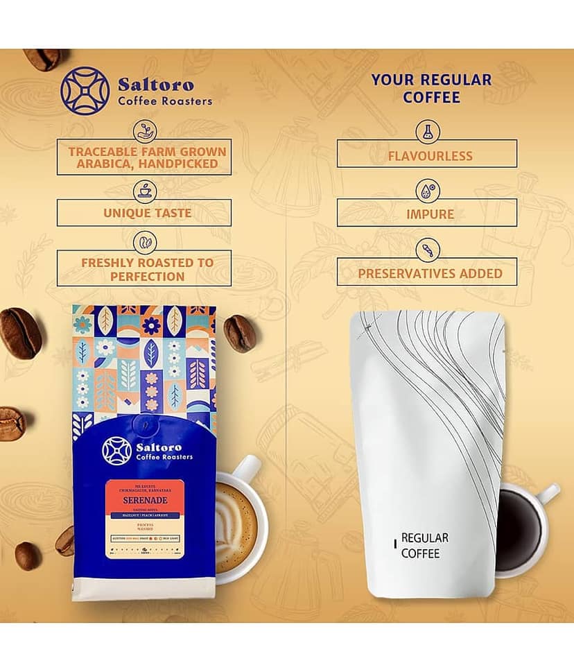 Saltoro Coffee Roasters Coffee Beans 250 gm view 2
