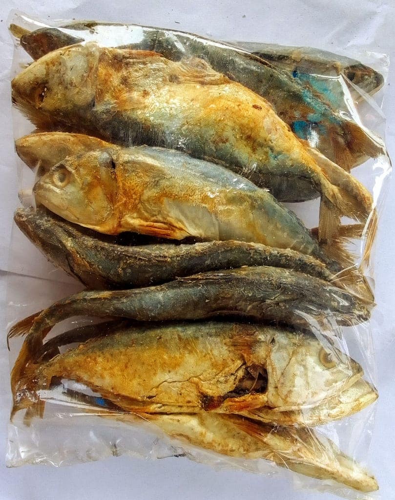 Indian mackerel (Rastrelliger kanagurta) | Kankarta | Badachana Dry Fish | 1Kg view 3
