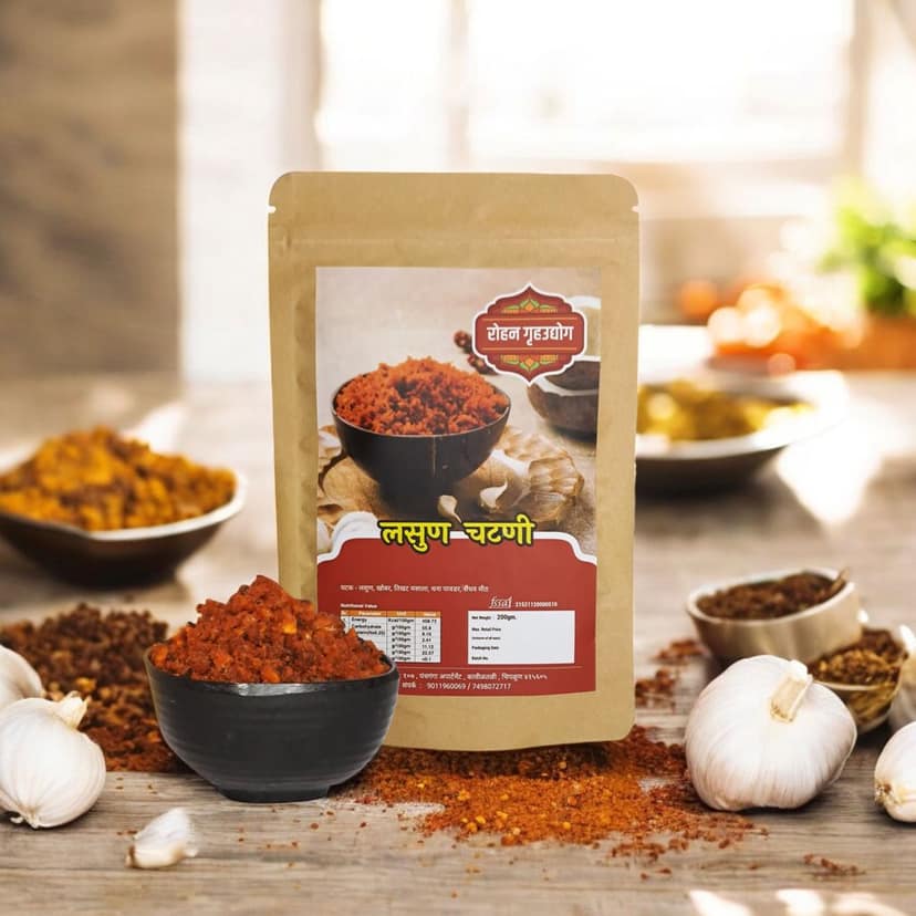 Garlic Chutney (250 gm) view 3