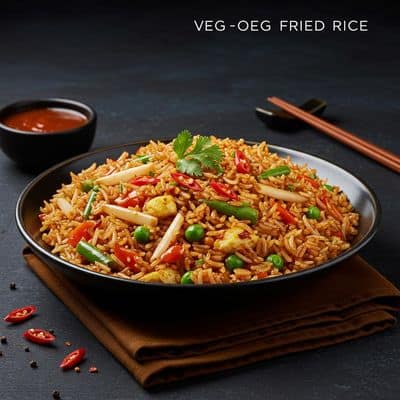 Schezwan Veg Fried Rice