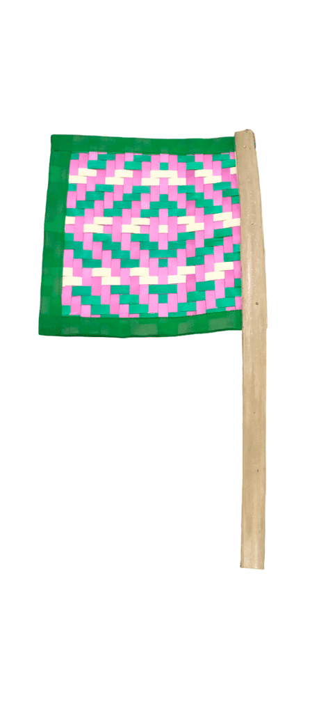Color Hand Fan view 2