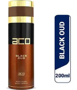 aco perfumes - aco BLACK OUD Perfumed Body Spray 200ml Perfume Body Spray for Men 200 ml ( Pack of 1 )