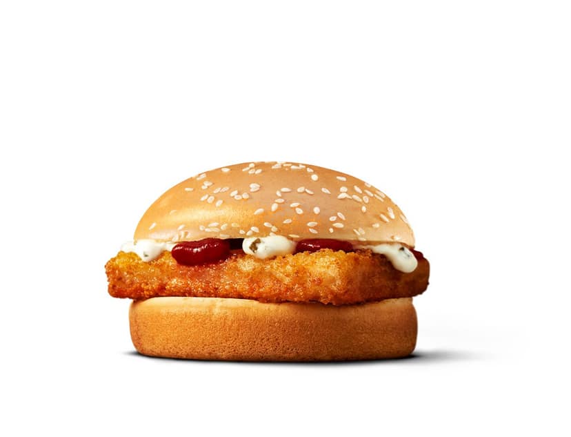 Crispy veg burger