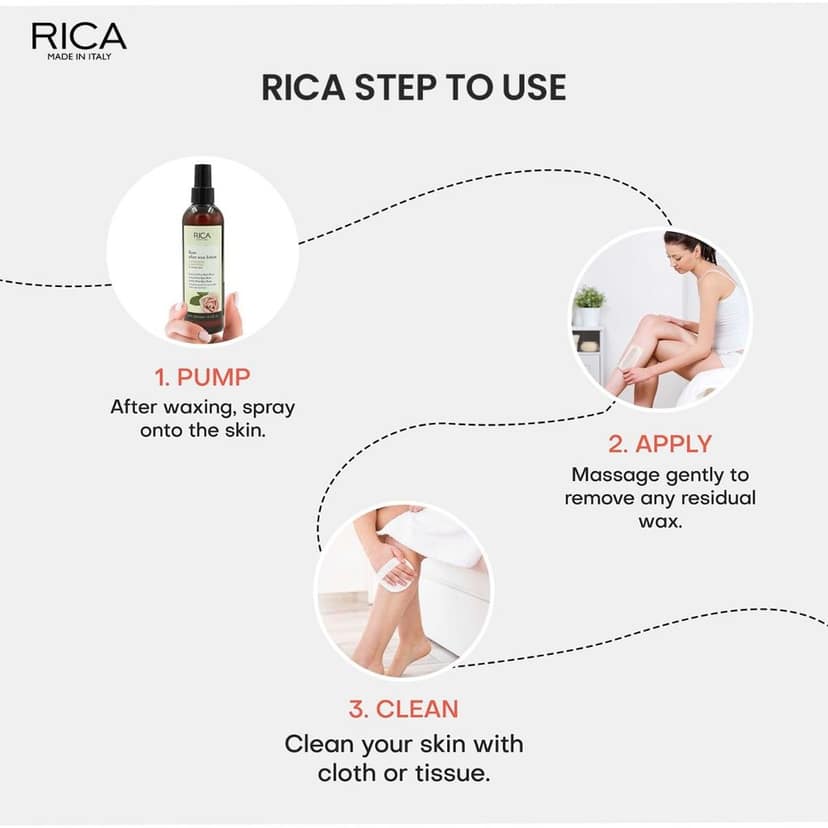 Rica Rose After Wax Lotion (250 ml) view 6