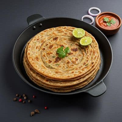 Ulta Tawa Paratha