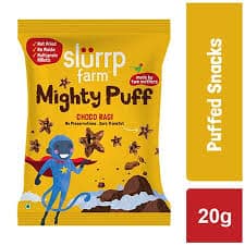 SLURRP PUFFS CHOCO RAGI 20GM