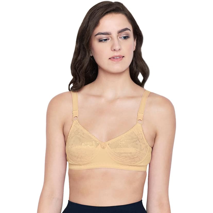 Bodycare Cotton Non Padded Non wired Regular Bra-Pack of 3 view 2