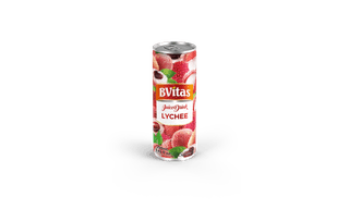 Bvitas Lychee Juice Drink - 250 ml (Pack of 6)