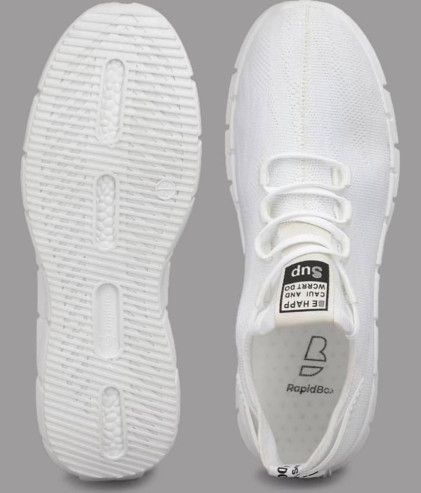 RapidBox - White Men's Sneakers view 4