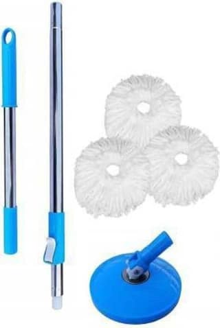 Wet & Dry 360 Mops Pocha Mop Rod (Blue)