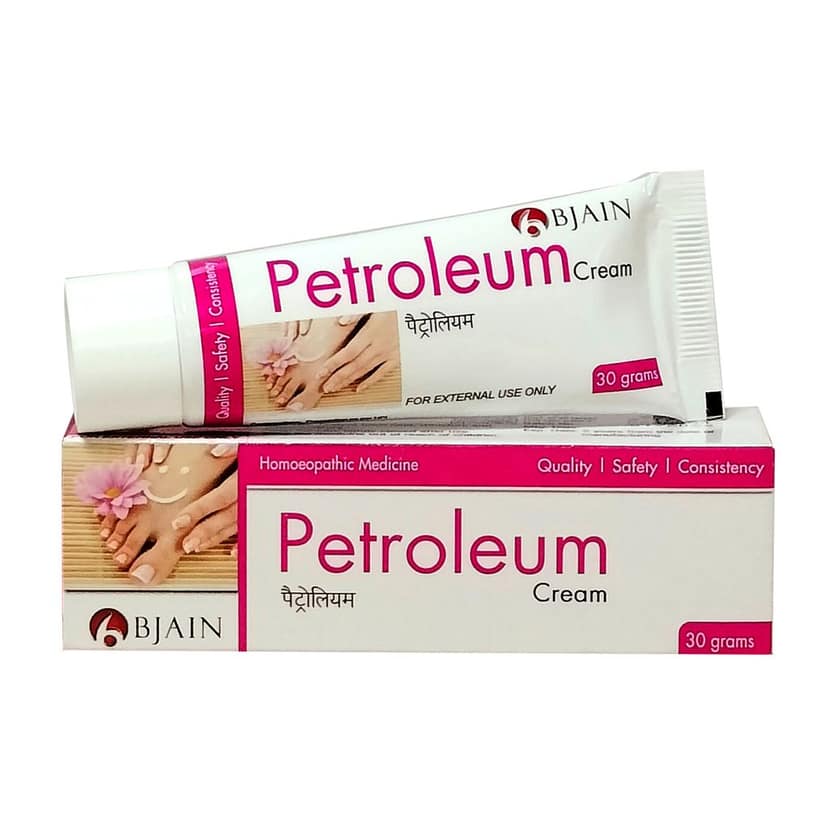 BJAIN Petroleum Ointment for Rough & Cracked Skin, Eczema, Psoriasis - 30gm