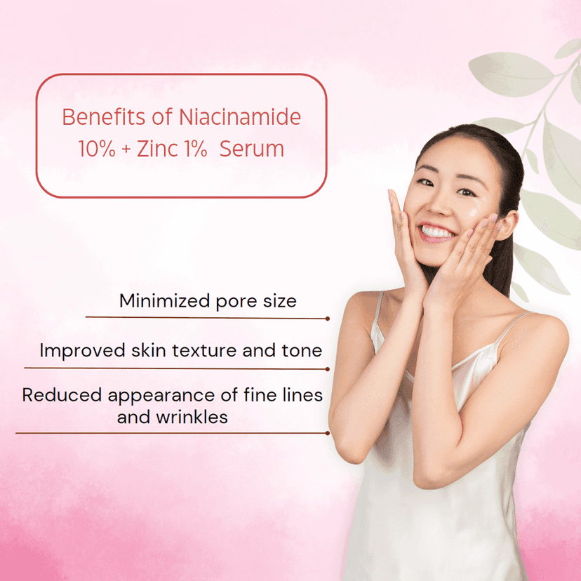 Chic Beauty Niacinamide 10% + Zinc 1% Serum 30ml Reduces Blemishes (Pigmentation) & Acne Marks view 3