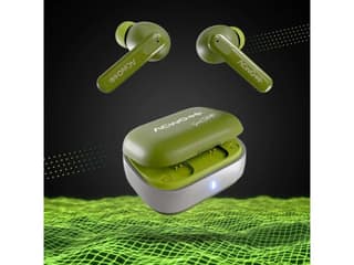 ACwO Decibel, Flagship ANC in-Ear TWS Earbuds, 60Hrs Playtime, Feel The Bass with 13mm Titanized Drivers, 4 Noise Cancellation Mics, Quick Charging - Emerald Green