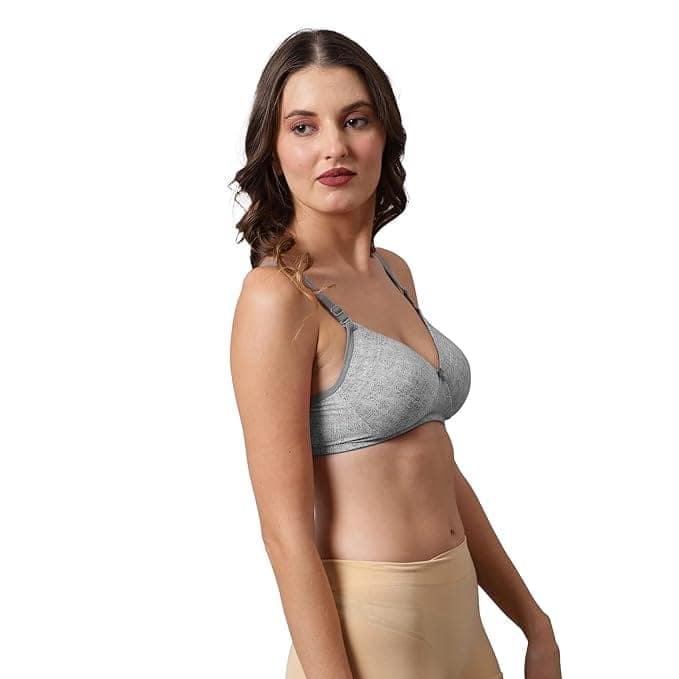 Be-wild Full coverage non wired casual t-shirt Padded bra for women and girls/ladies/everyday/fancy/adjustable/regular/cotton/seamless bra view 5