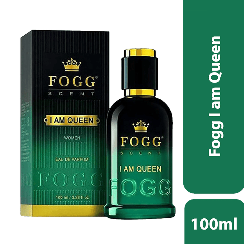 Fogg I Am Queen Scent - Eau De Parfum, Womens Perfume, Long-Lasting Fresh & Floral Fragrance, 100 Ml