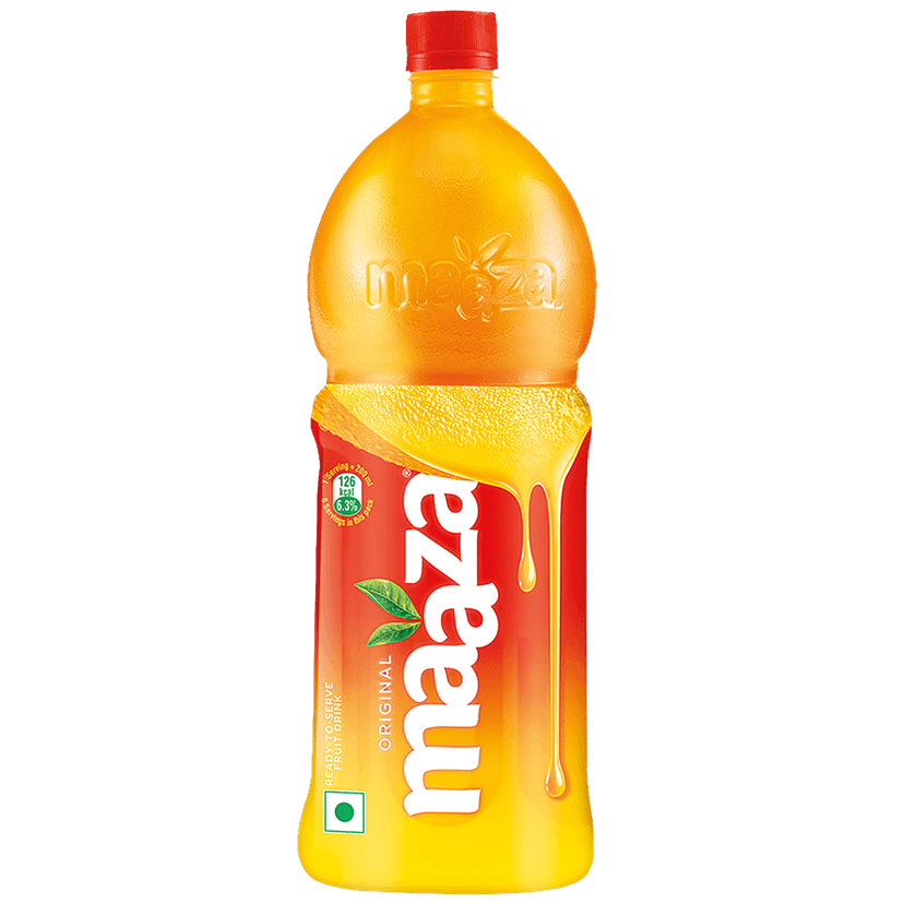 Maaza Mango Drink - Original Flavour, Refreshing, 1.2 L Pet Bottle view 2