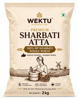 Premium Sharbati Whole Wheat Atta