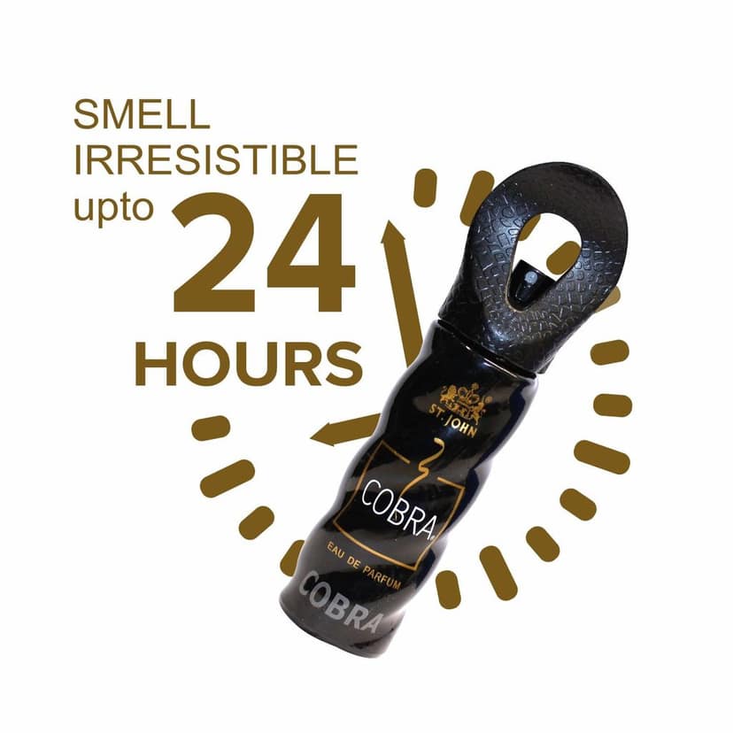 ST-JOHN Cobra Perfume Long Lasting 80 ML Eau de Parfum - 80 ml (For Men & Women) view 5